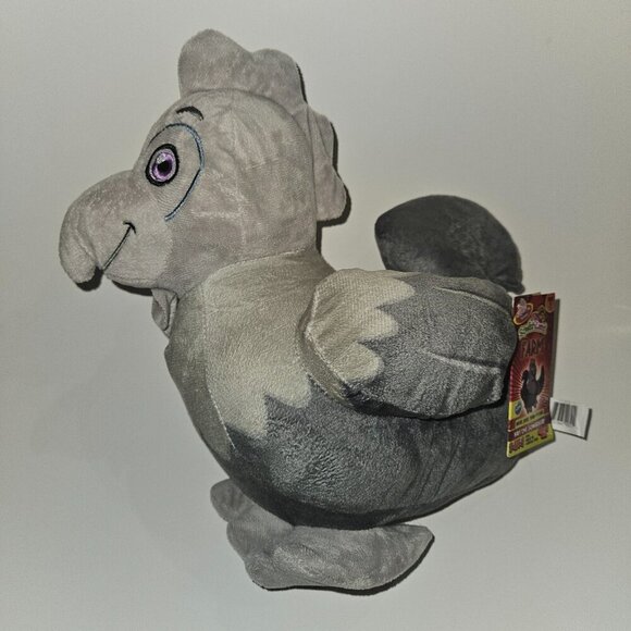 SqwishLand Farm Narl the Sqwooster Plush 12" Gray Stuffed Toy A&A Series 1 w/TAG - Picture 1 of 10